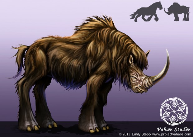 Woolly Rhino Mount Concept