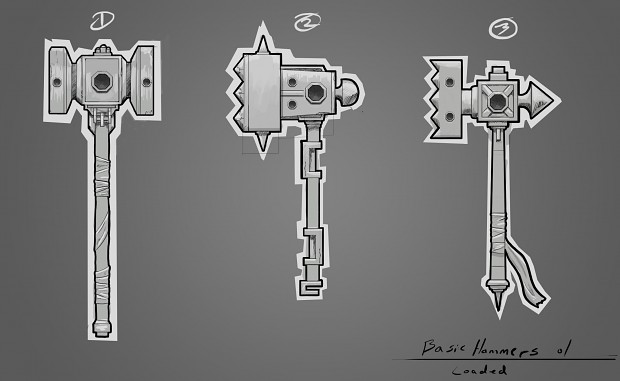 Default Hammer Concept Art