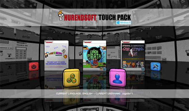 TOUCH PACK OPTIONS screenshot