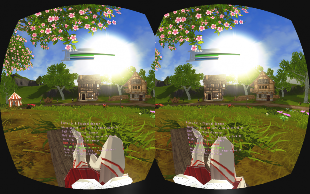 Chat added to Oculus Rift-mode