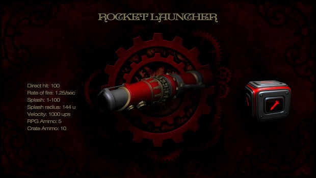 Rocket launcher loading screen