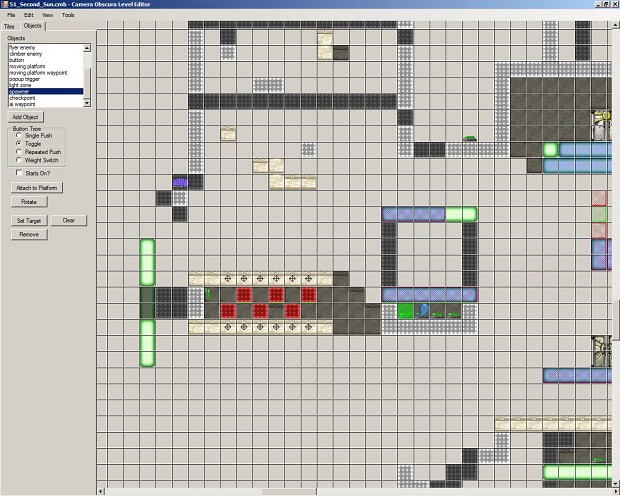 Gameplay/Level Editor screenshots