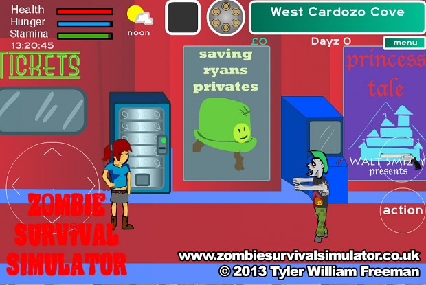 Zombie Survival Simulator - Cinema #1