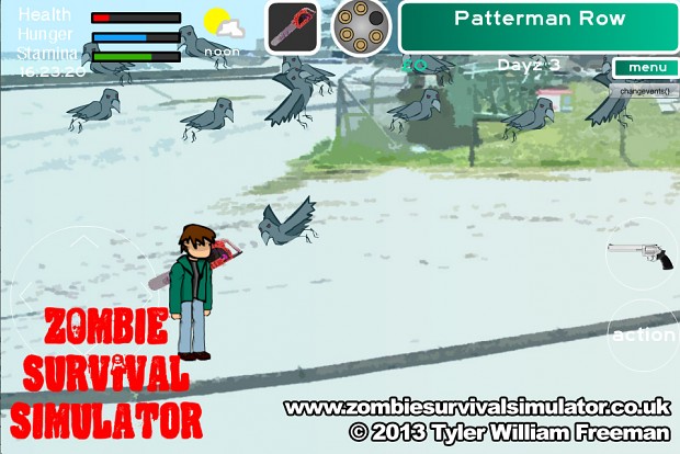 Zombie Survival Simulator - Crows