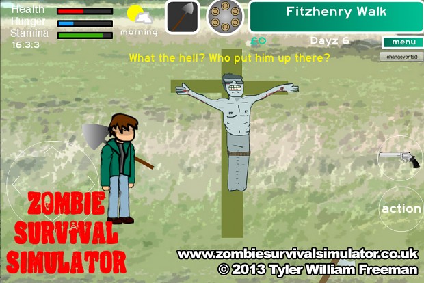 Zombie Survival Simulator - Crucifix