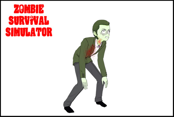 Zombie Survival Simulator 2015 - Zombie sprite