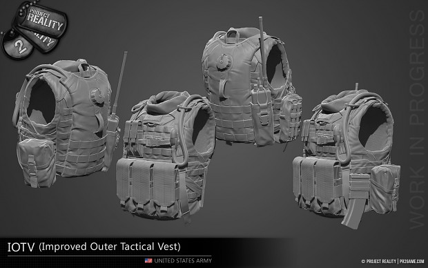 Improved Outer Tactical Vest - WIP