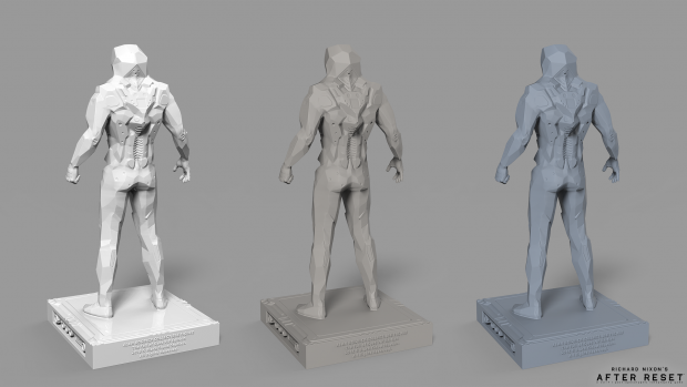 Alan Bodrick - 3D Collectible Figure [back]
