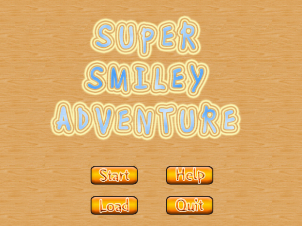 Super Smiley Adventure Title Screen