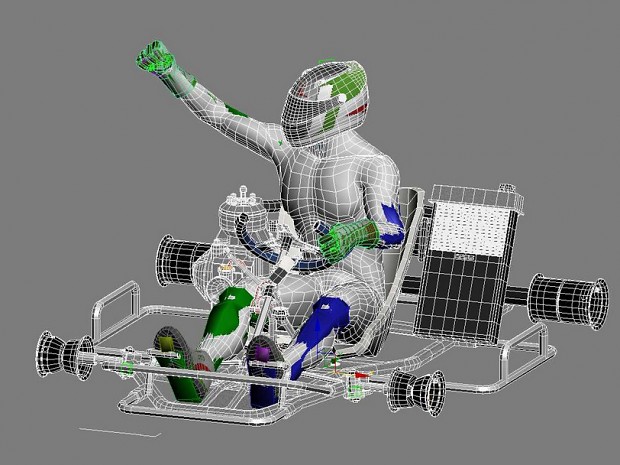 Driver animation wireframes