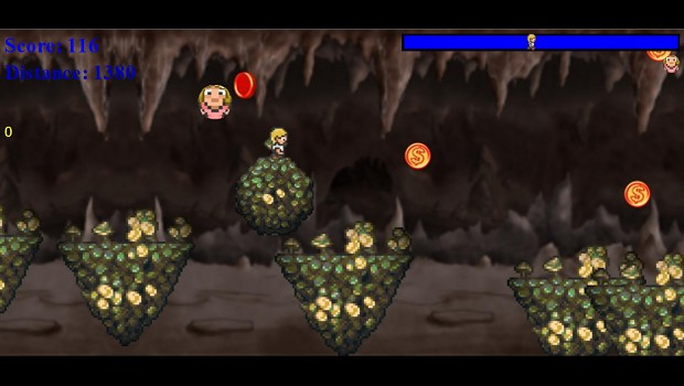 Early screenshots of Princess Rescue