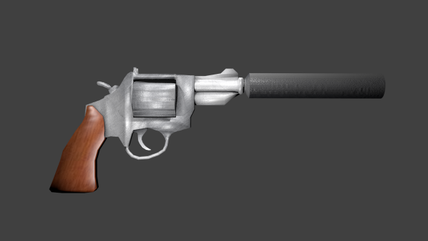 Smith Original .44 Magnum Snub Suppressed