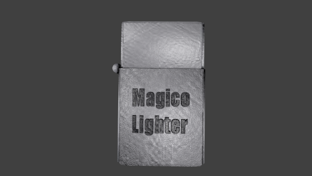 Magico Brand Lighter Texture test
