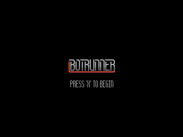 Botrunner - Title Screen