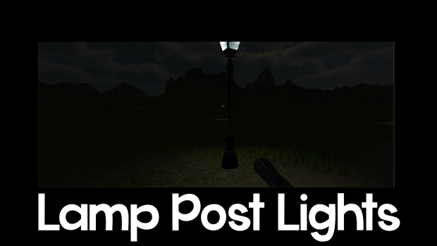 Lamp Post Lights :)