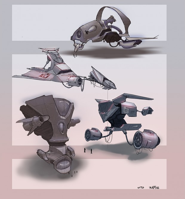 Vehicle Concepts by Vito Raffie