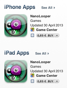 NanoLooper is available on AppStore