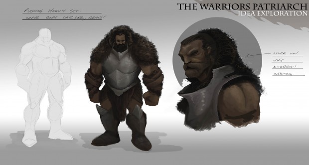 Warrior's Patriarch idea exploration _02