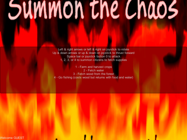 Summon the Chaos instructions