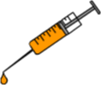 Syringe pick-up item