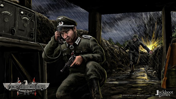 German Officer Concept Art