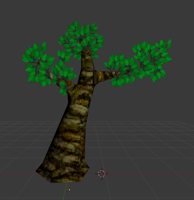 Developing a tree in Blender