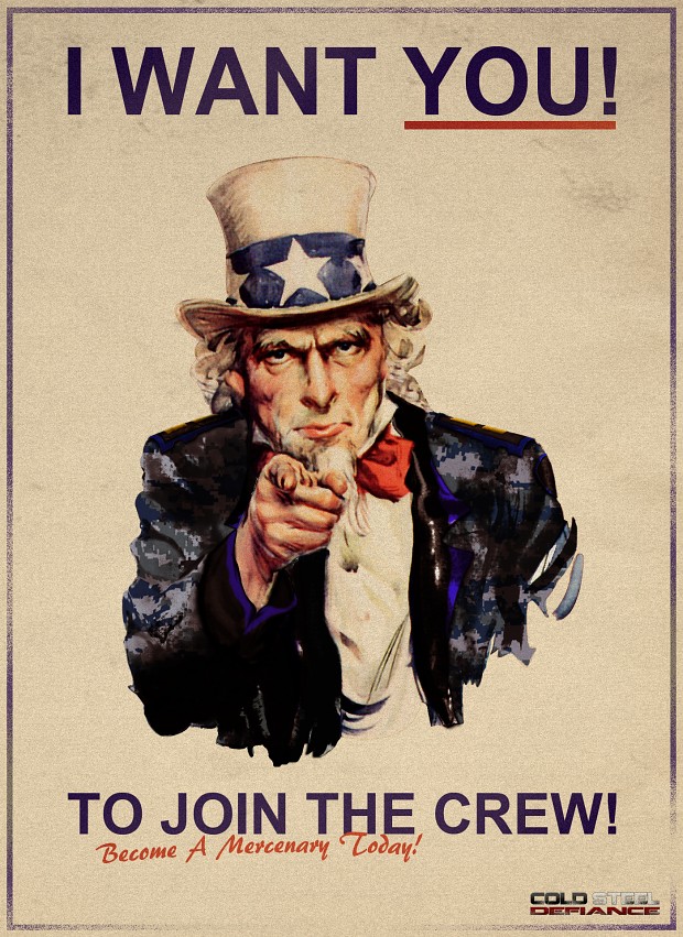 I Want You To Join The Crew!