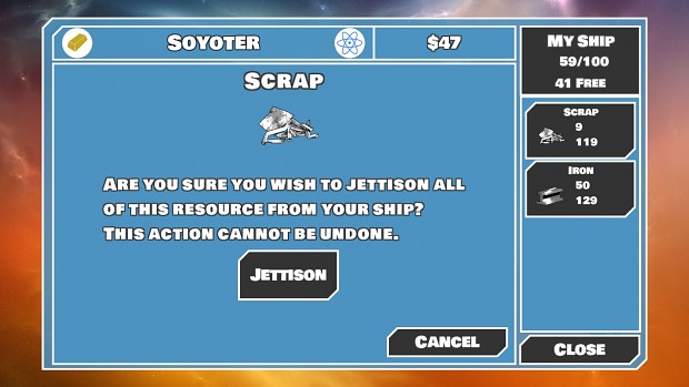 To Jettison or not?