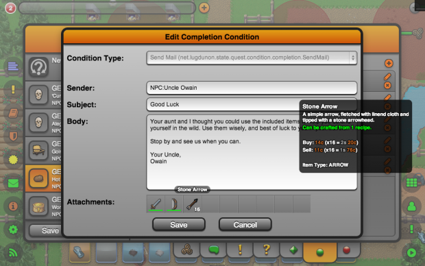 Quest Editor (Completion Condition Editor)