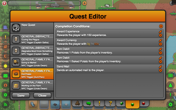 Quest Editor (Completion Conditions List)