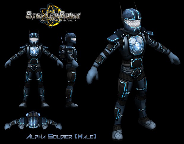 StellarBrink - Alpha Soldier Armor