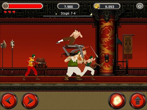 In Game Screenshots on Tablet image - Kung Fu Quest: The Jade Tower ...