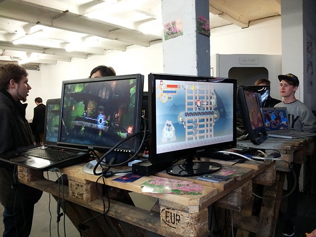 Doomed'n Damned playable at A MAZE 2014