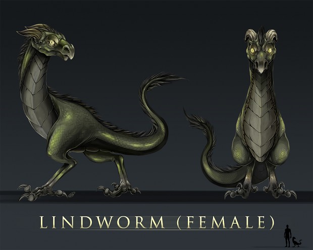 Female Lindworm
