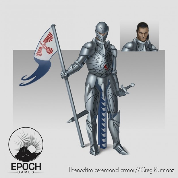 Thenodrim Ceremonial Armor (early concept)