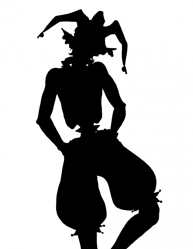 Character silhouettes