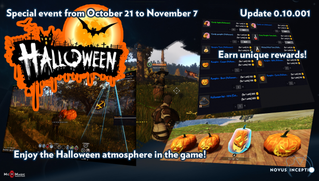 Really big update and Halloween event is live!