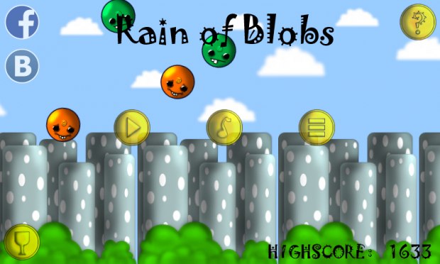 Rain of Blobs