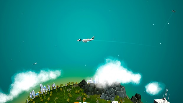 Airplanes in The Universim