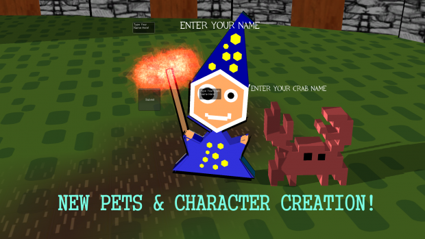 Pets & Character Creation