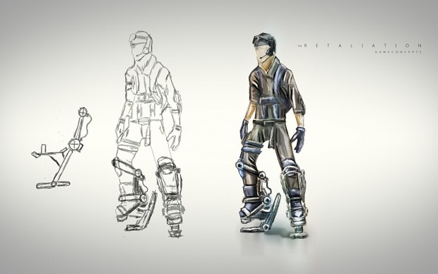 human team -  jumper armor concept