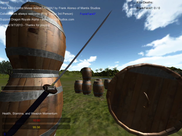 First Person by Barrel