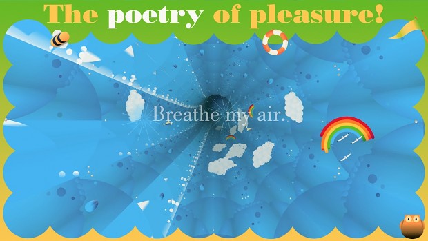 The poetry of pleasure!