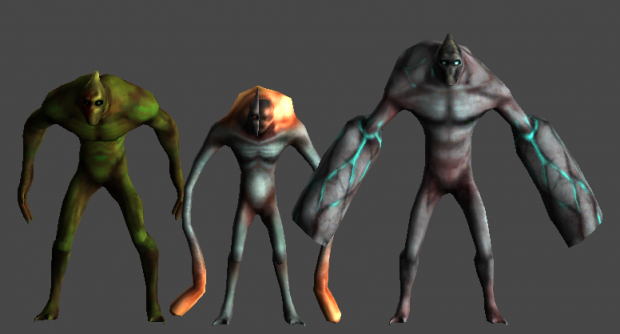 Mutation 3D models and animations