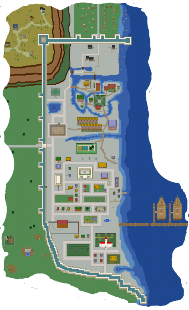 Map of Ados City