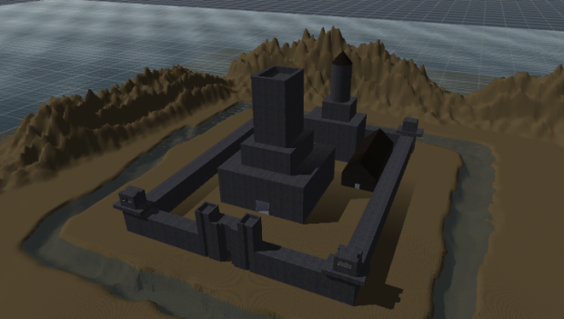 Dark Ages Castle in Game