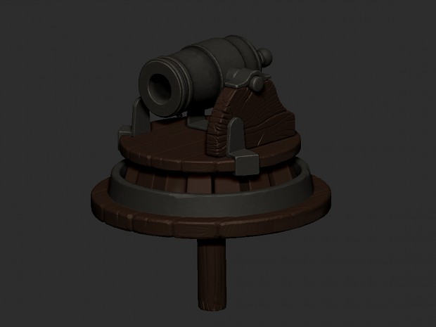 Render of Cannon Model