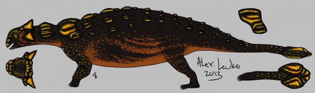Ankylosaurus concept art