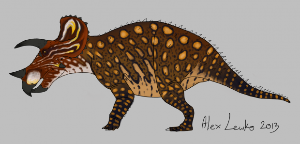 Triceratops concept art image - Saurian - Mod DB