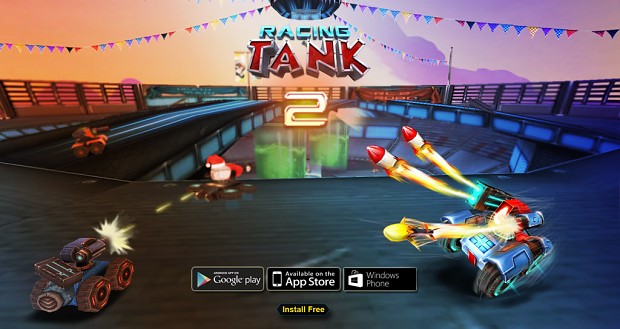Racing Tank 2 Free All in the app